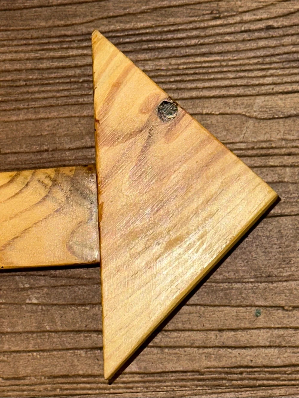 Handcrafted Decorative Wooden Arrow Wall Hanging